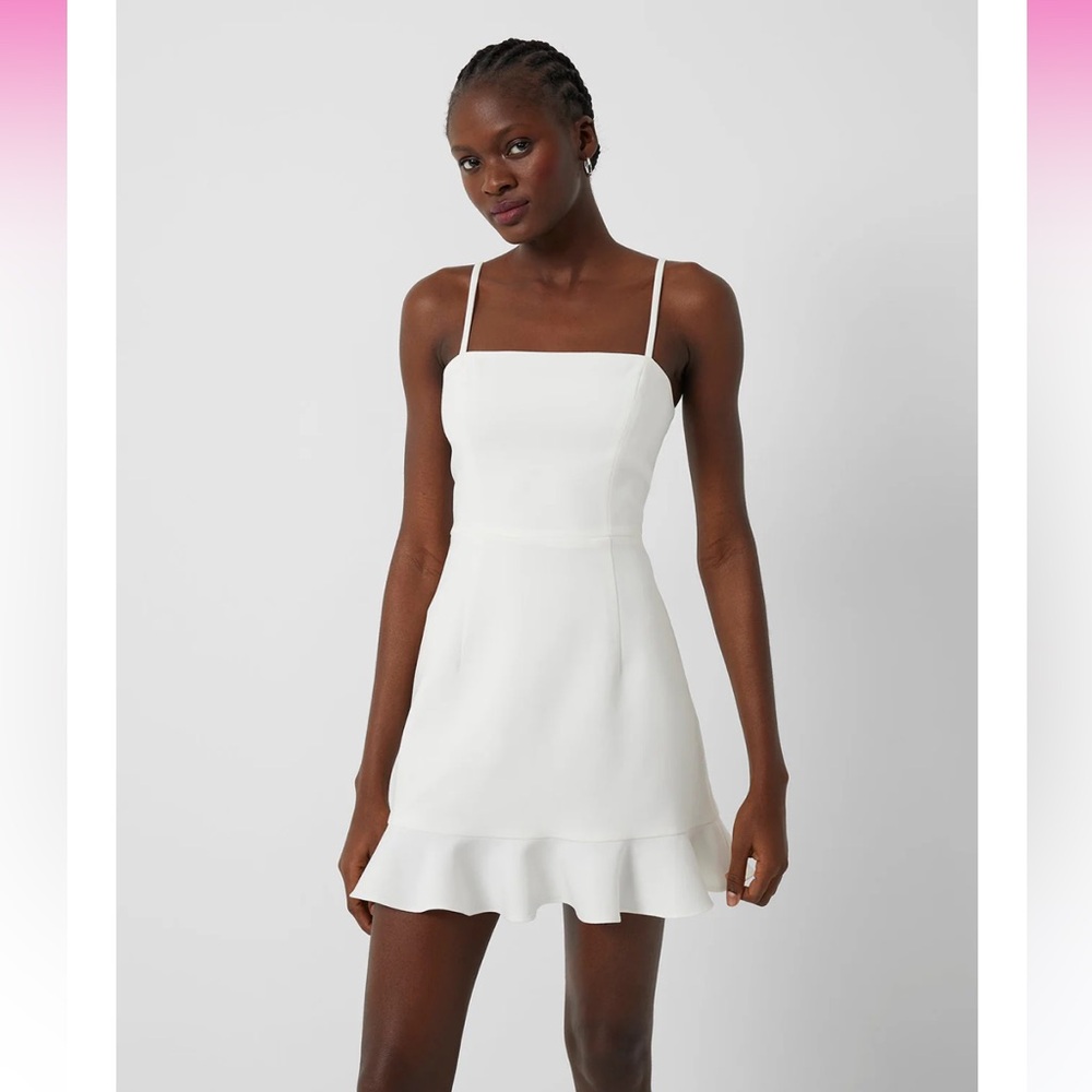 French Connection White Mini Dress